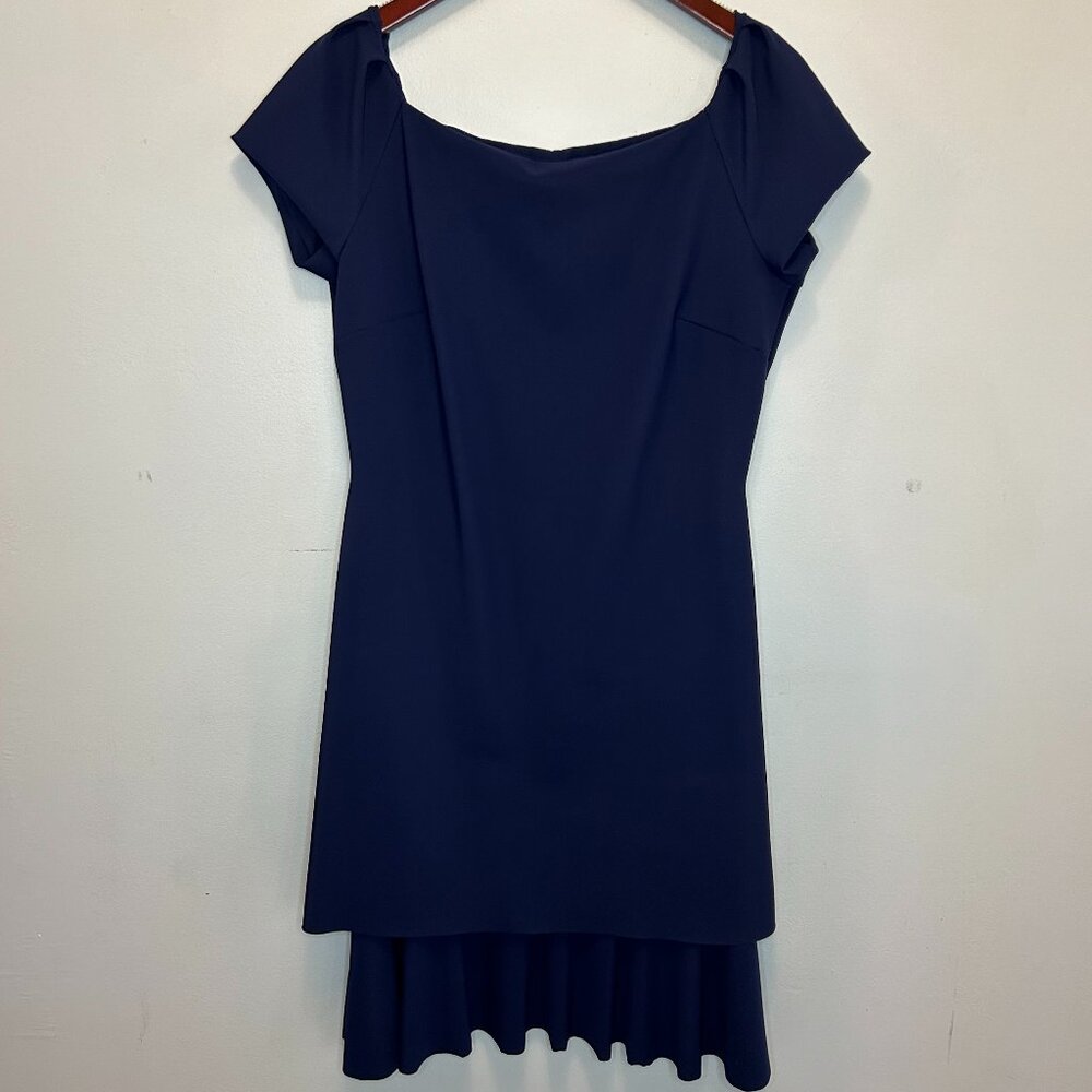 Chiara Boni La Petite Robe Navy Blue Dress